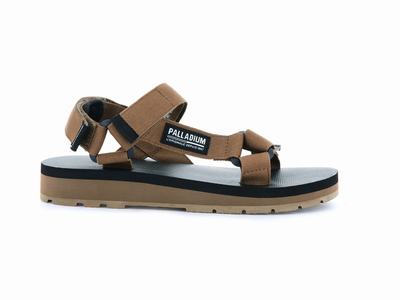 Sandalia Palladium OUTDOORSY URBANITY Hombre Verde Oliva | Costa Rica-82179